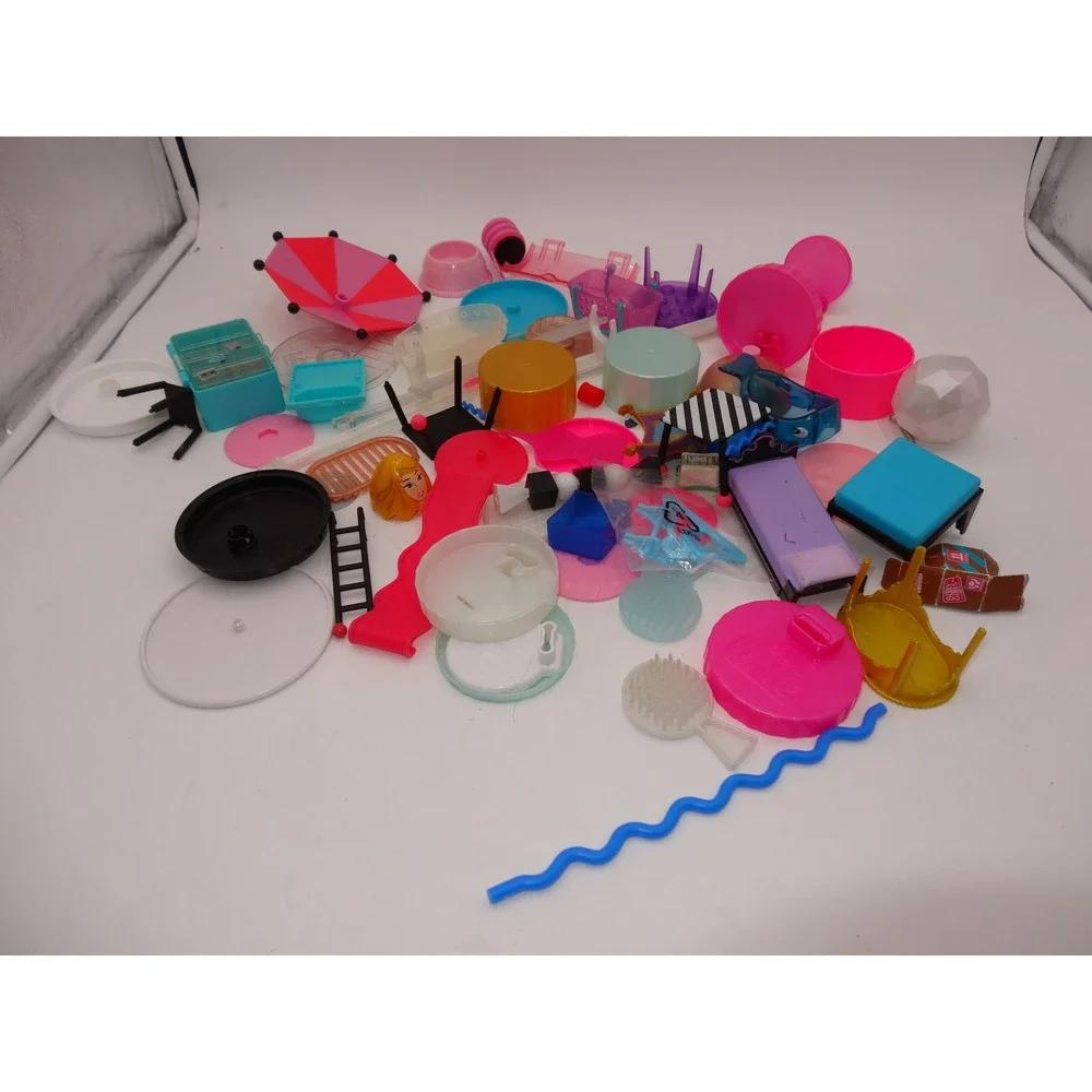 LOL Surprise Doll Furniture and Accessories Mixed Lot Multicolor Plastic Playset